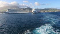 Sailaway from St Kitts