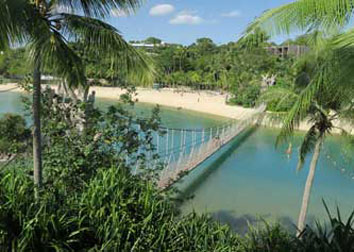Sentosa Island beach
