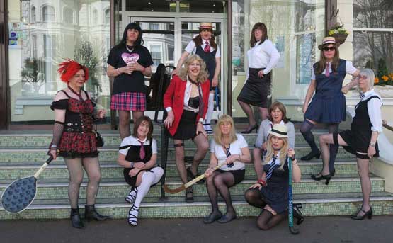 St Trinians Girls venture out St Trinians Girls venture out