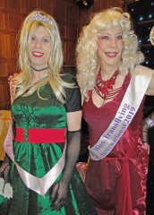 Miss rose 2019 Nina with Martine, Photo by David