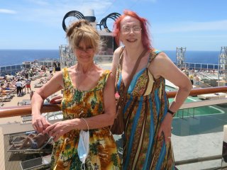 Gloria and Martine
