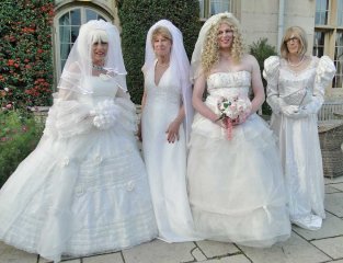 Wedding dresses, Photo by David