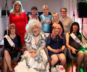 Miss TransLiving International winners (front row), Photo by Rachel Mills