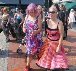 The Saturday afternoon parade
