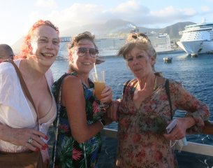 Martine Jenny and Gloria
