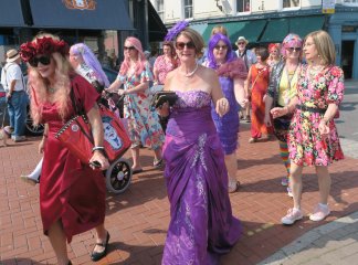 The Saturday afternoon parade